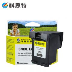 科思特（KST）HP 678XL BK 黑色墨盒 适用惠普DeskJet 2515 /4518