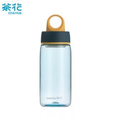 茶花（CHAHUA）050028大容量塑料便携运动水杯舒适提环密封防漏510ml