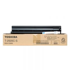 东芝（TOSHIBA）T-2505C-S原装碳粉（墨粉）（适用于e-STUDIO2505/2505H/2505F）黑色低容2505CS（126g，6000页）