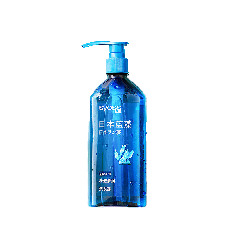 丝蕴（syoss）净透清润洗发水420ml蓝藻控油水润无硅油洗发露