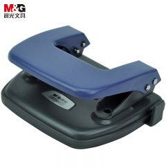 晨光（M&G） ABS92647双孔打孔机蓝色20页打孔器便携式双孔打孔机