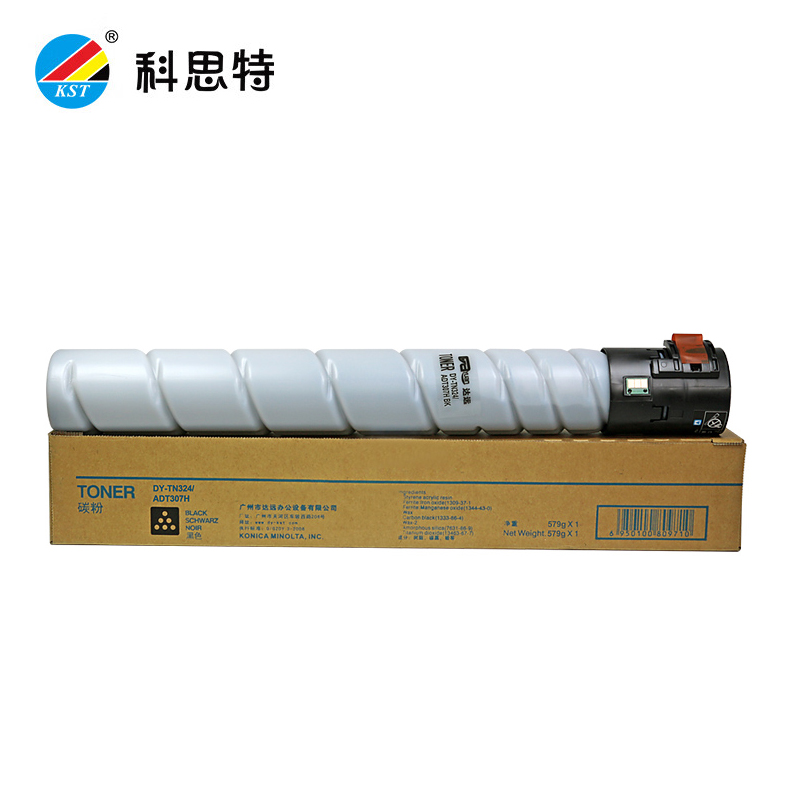 科思特（KST） TN324粉盒适用柯美C308\/等黑色BK TN324L ADT307L小容量