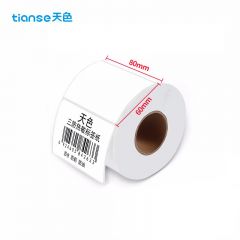 天色（TIANSE） 三防热敏标签纸打印纸80*60mm 标签贴打印纸电子称条码纸  TS-4325