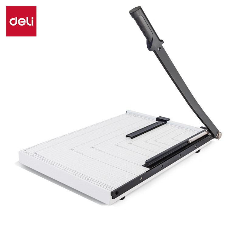 得力（deli） 8011 钢质切纸机/切纸刀/裁纸刀/裁纸机 530mm*410mm