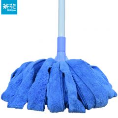 茶花（CHAHUA）4703 清洁墩布超细纤维吸水拧水布条拖布拖地神器 颜色随机