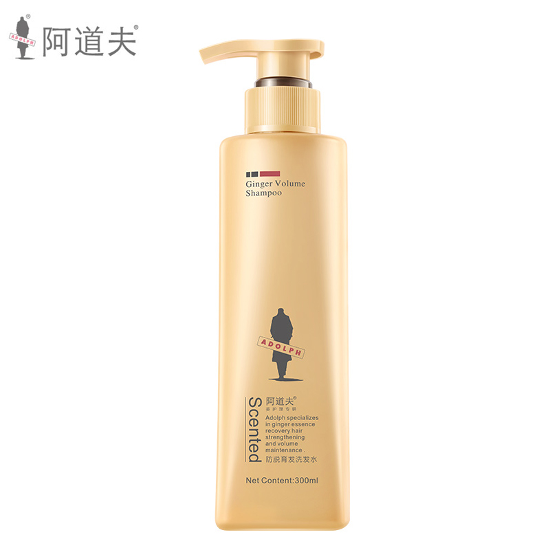 阿道夫（ADOLPH）防脱育发洗发水300ml 生姜健发固根洗头膏