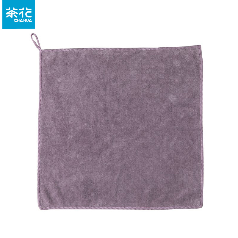 茶花（CHAHUA） 220002 柔软厚实多用巾3片装颜色随机 抹布家务清洁厨房毛巾家用吸水