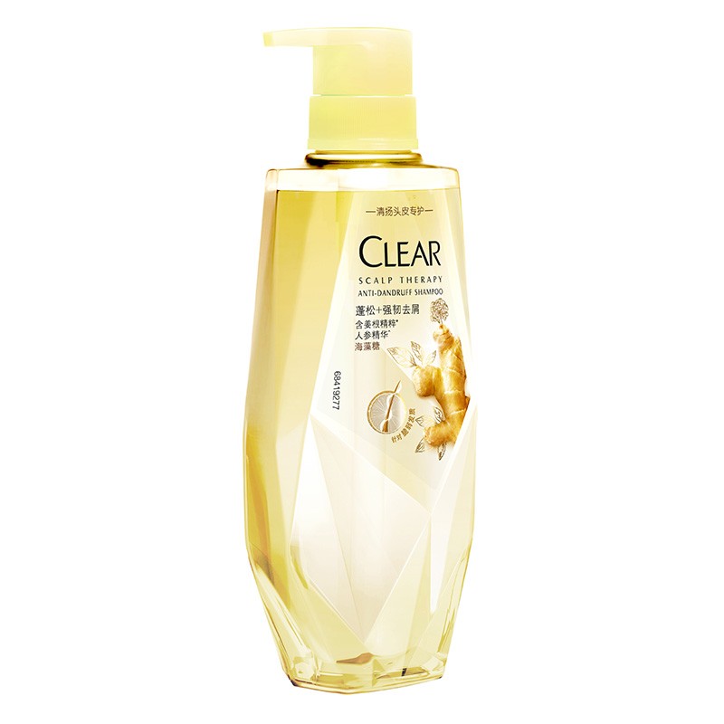 清扬（CLEAR） 植觉头皮护理去屑洗发露强韧蓬松型380ML