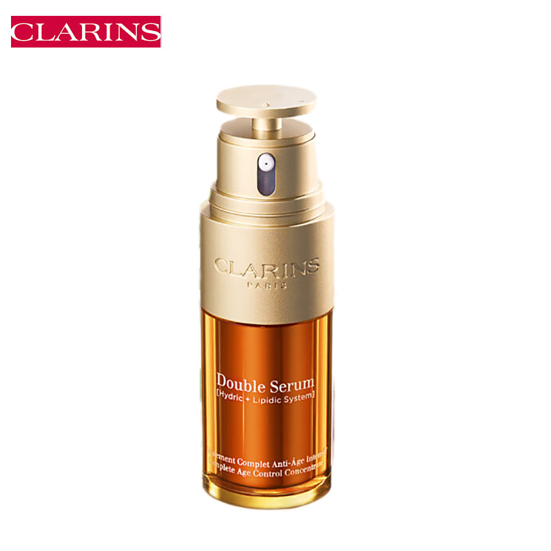 娇韵诗 （CLARINS） 黄金双萃精华30ml控油修护维稳补水保湿抗老抗皱淡纹