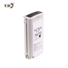 彩格72PK亮光黑130ML适用惠普T1110 T1120 T1200 T1300 T2300等/个