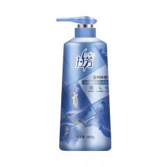 拉芳（lovefun）去屑柔顺香氛蓝风铃香型洗发露460g