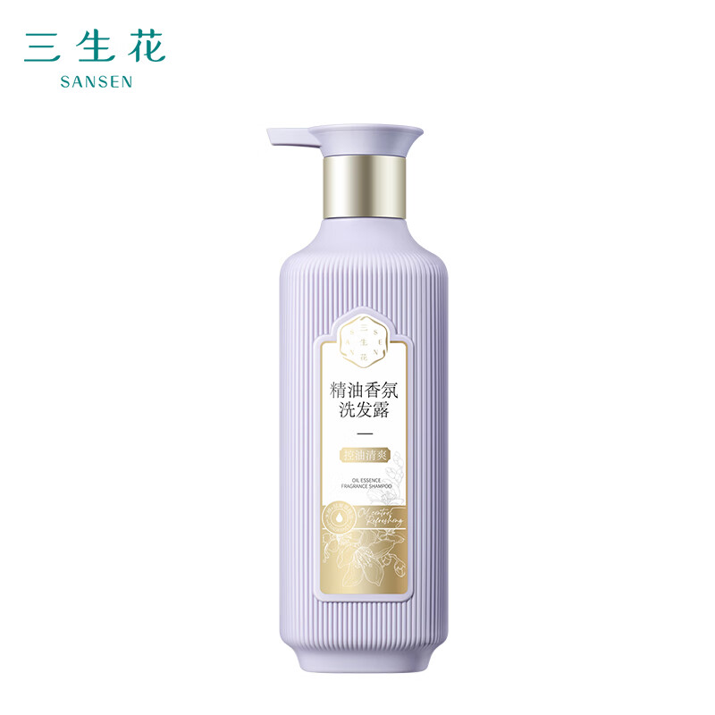 百雀羚（PECHOIN） 精油香氛控油清爽洗发露500ml氨基酸去油洗发水