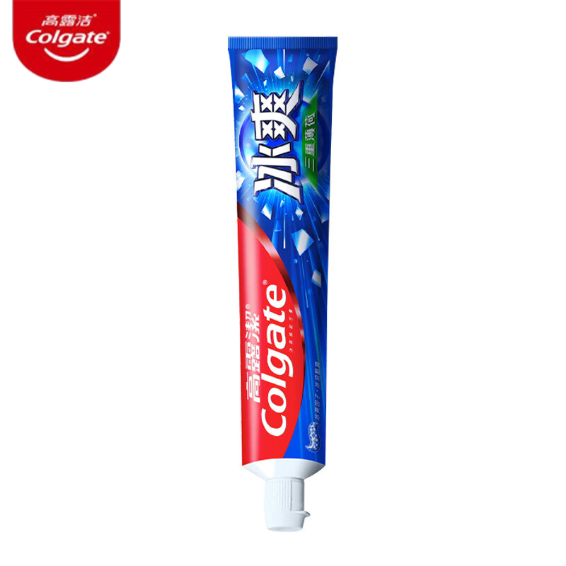 高露洁（colgate） 三重冰爽薄荷牙膏120g 清新口气去牙渍含冰爽因子薄荷