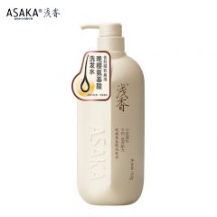浅香（ASAKA）晚樱氨基酸丰盈蓬松持久留香柔顺经典版洗发水 500g 1瓶