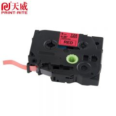 天威 TZE-Z421覆膜标签色带适用兄弟PT-E115标签机色带9mm标签打印机色带 支