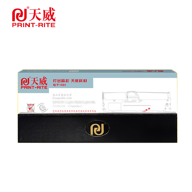天威 专享版 色带芯 DPK200 12m,9mm-黑色BK 右扭芯 支