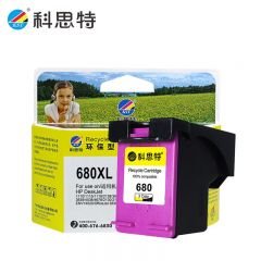 科思特  彩色墨盒  HP 680XL  个