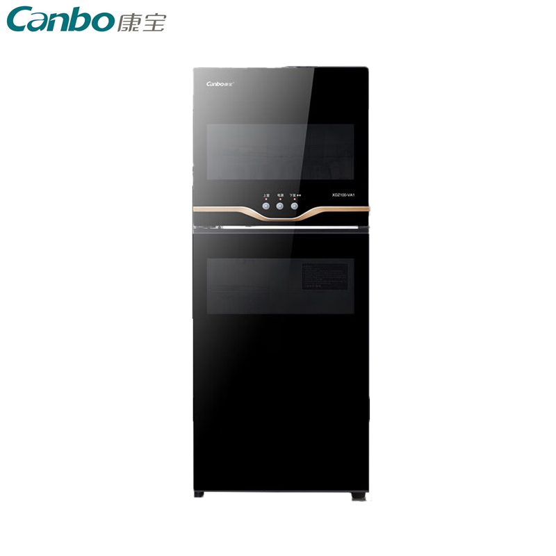 康宝（Canbo） XDZ100-VA1 家用立式厨房商用大容量消毒碗柜双开门碗筷100L