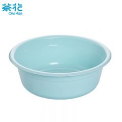 茶花（CHAHUA）0507 塑料盆 大号洗脸盆洗衣服内裤儿童宝宝洗脚家务清洁盆 PP材质颜色随机