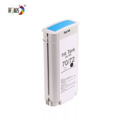 彩格72C蓝色墨盒130ML适用惠普T1110 T1120 T1200 T1300 T2300等/个