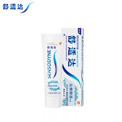 舒适达（SENSODYNE） 沁爽劲洁抗敏感牙膏100g清新口气四重护齿