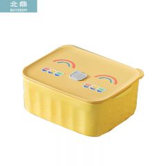 北鼎（Buydeem） CT1006陶瓷猪猪饭盒便携保鲜盒上班族学生带饭餐盒蒸锅烤箱适用810ml小鹅黄