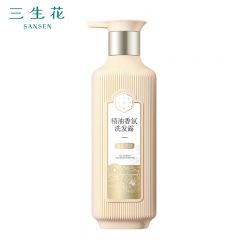 百雀羚（PECHOIN）三生花精油香氛水润顺滑洗发露氨基酸洗发水500ml