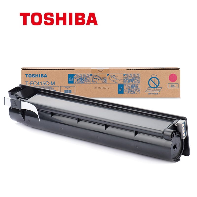 东芝（TOSHIBA）原装碳粉ZT-FC415C-M墨粉 红色 标容 适用FC-2110/2610/2615/3115/3615/4615/5115AC