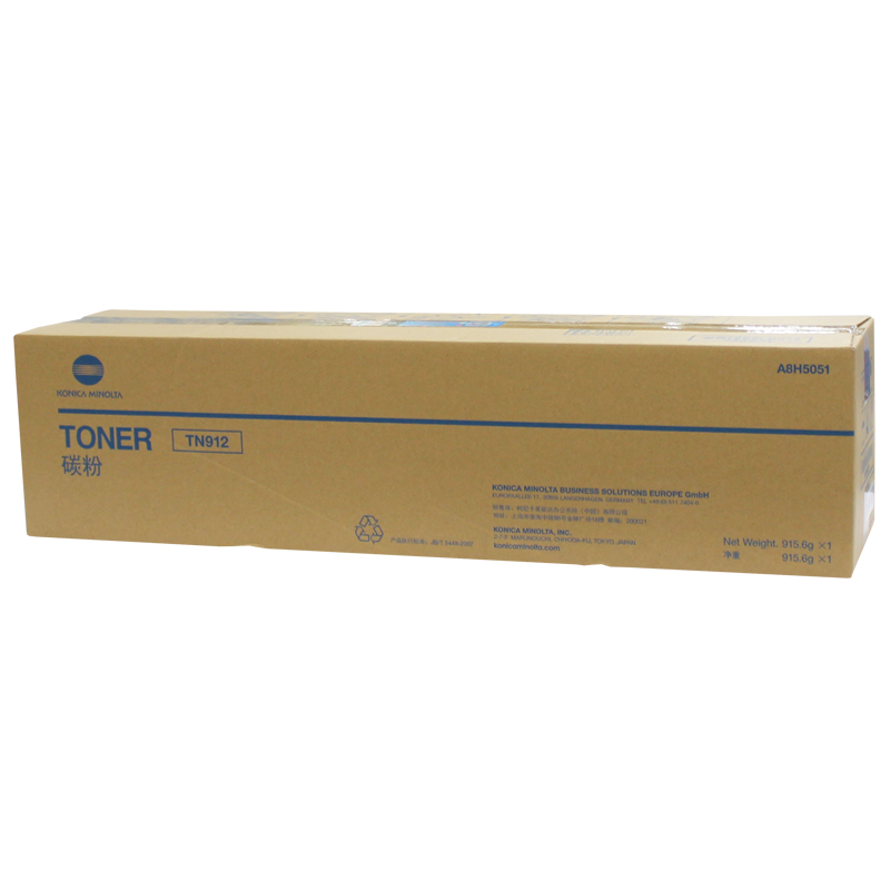 柯尼卡美能达 KONICA MINOLTA TN912 黑色碳粉墨粉盒 (适用958机型)