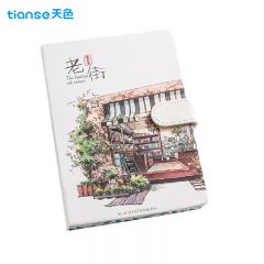 天色（TIANSE）TS-4021 不关门的老街笔记本 奶茶店