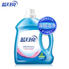 蓝月亮 自然香洁净洗衣液3kg去渍无残留低泡易漂洗