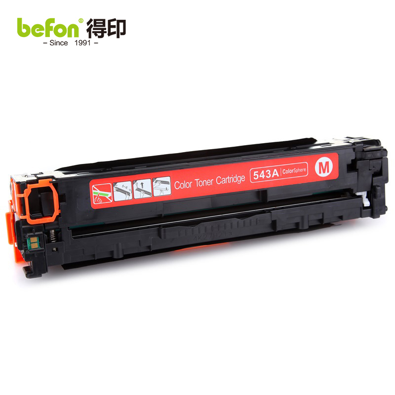 得印（befon）CB543A硒鼓红色 适用惠普HP CP1215 1510 1515n等