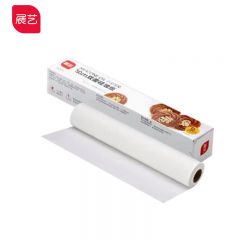 展艺 硅油纸100张烤箱烤盘月饼烧烤肉宝宝辅食家用商用吸油纸烘焙用纸30cm*50m