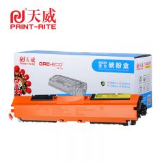 天威（PrintRite） CF352A标准装黄粉盒 带芯片适用于惠普MFP M176/M177fw