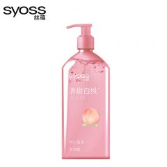 丝蕴（syoss）桃沁盈润洗发水420ml 改善受损白桃香氛清爽无硅油洗发膏