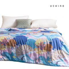 内野（UCHINO） HU-HY01B15 忆蓝凉感夏被