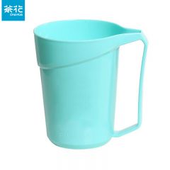 茶花（CHAHUA）漱口杯塑料套装情侣牙刷杯创意杯子儿童洗漱杯牙杯 蓝色（1493）570ML