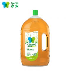 净安（Cleafe）季铵盐消毒液家用地板玩具衣物等多用途消毒水松木清香不刺鼻 【强力消毒】消毒液2L*1瓶