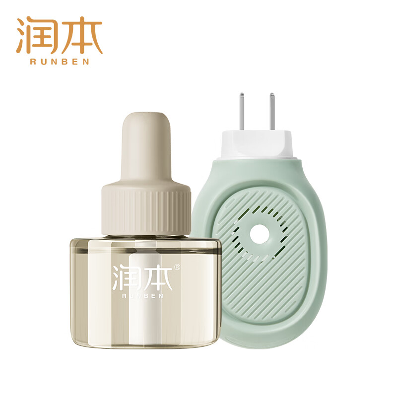 润本（RUNBEN） 电热蚊香液无味家用智能蓝牙定时驱蚊器45ml*1瓶 +1器