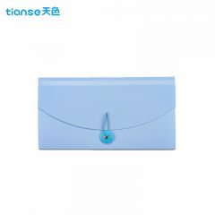 天色（TIANSE）TS-1821 13格票据包 天青蓝
