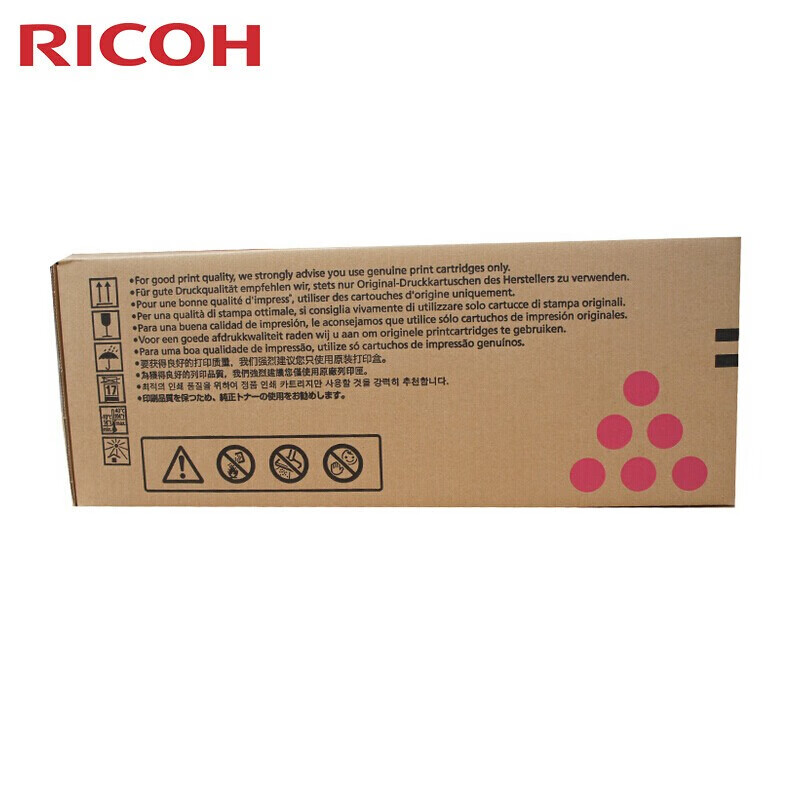 理光（Ricoh）SP C252HC 红色墨粉盒硒鼓碳粉 适用于SP C252DN/252SF（约6000页）