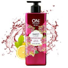安宝笛 甜蜜之恋香水沐浴露(黑粉）持久留香清洁爽肤 500ml
