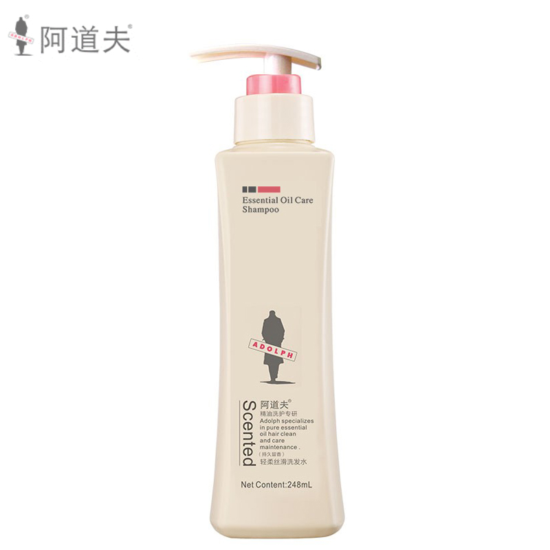 阿道夫（ADOLPH）水润丝滑洗发露精油香氛经典留香洗发乳液 轻柔丝滑洗发水248ml
