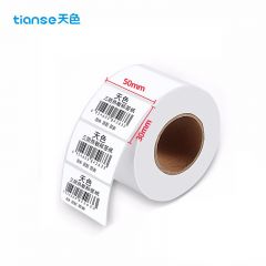 天色（TIANSE） 三防热敏标签纸打印纸50*30mm 标签贴打印纸电子称条码纸 TS-4322