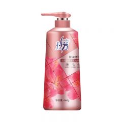 拉芳（lovefun）去屑柔顺香氛樱花香型洗发露460g