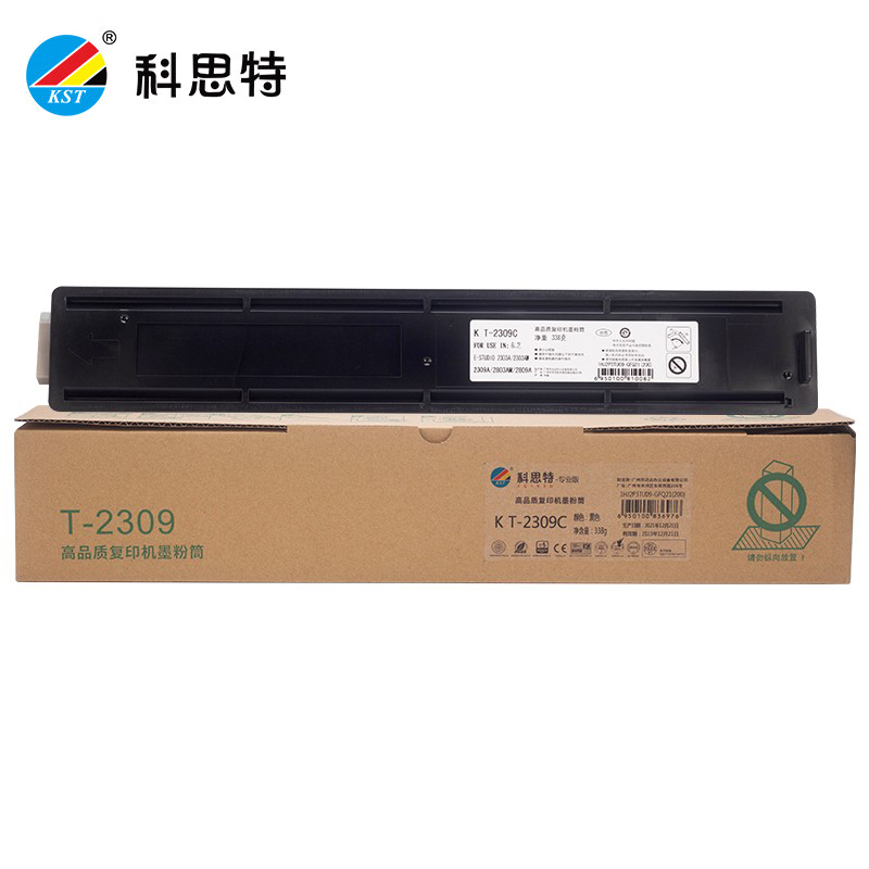 科思特 T-2309C粉盒 适用东芝 2303A/AM 2803AM 2309A 碳粉盒/支 专业版
