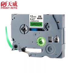天威 TZw731  标签色带适用兄弟标签机色带覆膜标签标签打印机色带不干胶标签纸 12mm 支