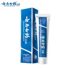 云南白药 牙膏留兰香型清洁口腔清新口气牙膏成人护龈健齿留兰100g*1支