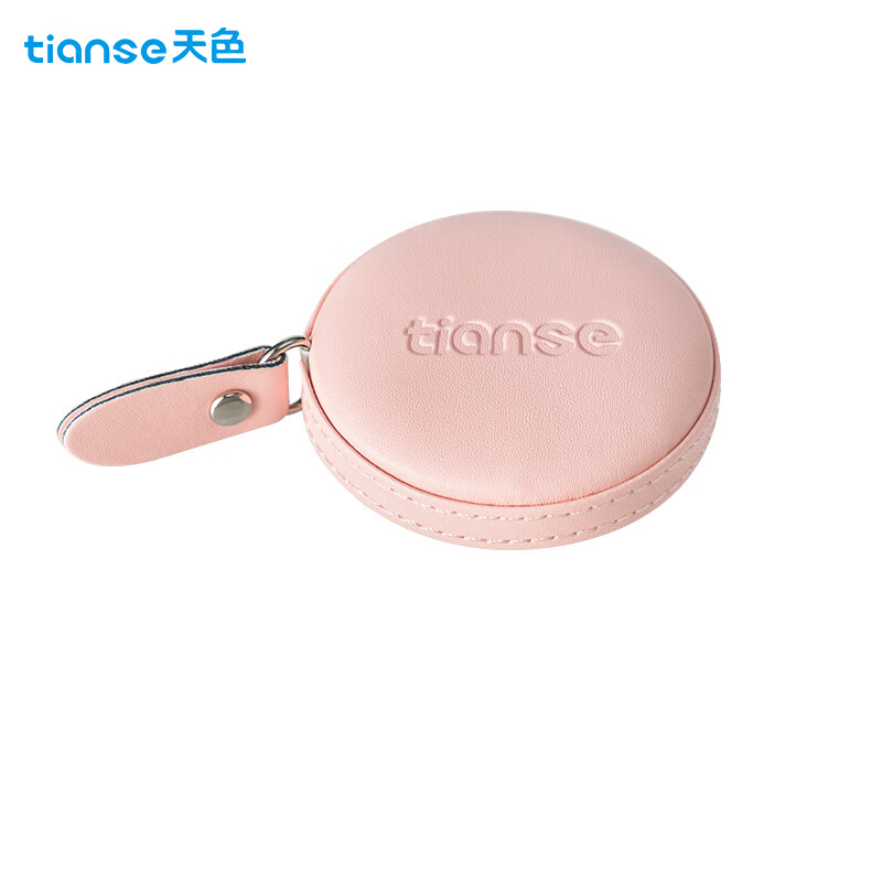天色（TIANSE） 迷你卷尺 1.5米皮卷尺家用量 TS-5705-1 粉色 厂家发货
