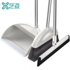 艺姿 YZ-S108扫把*1簸箕*1魔术刮*1扫把组合三件套防风梳齿扫把簸箕套装家用